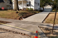 driveway with turnaround