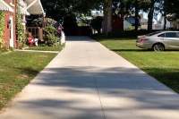 longer driveway project